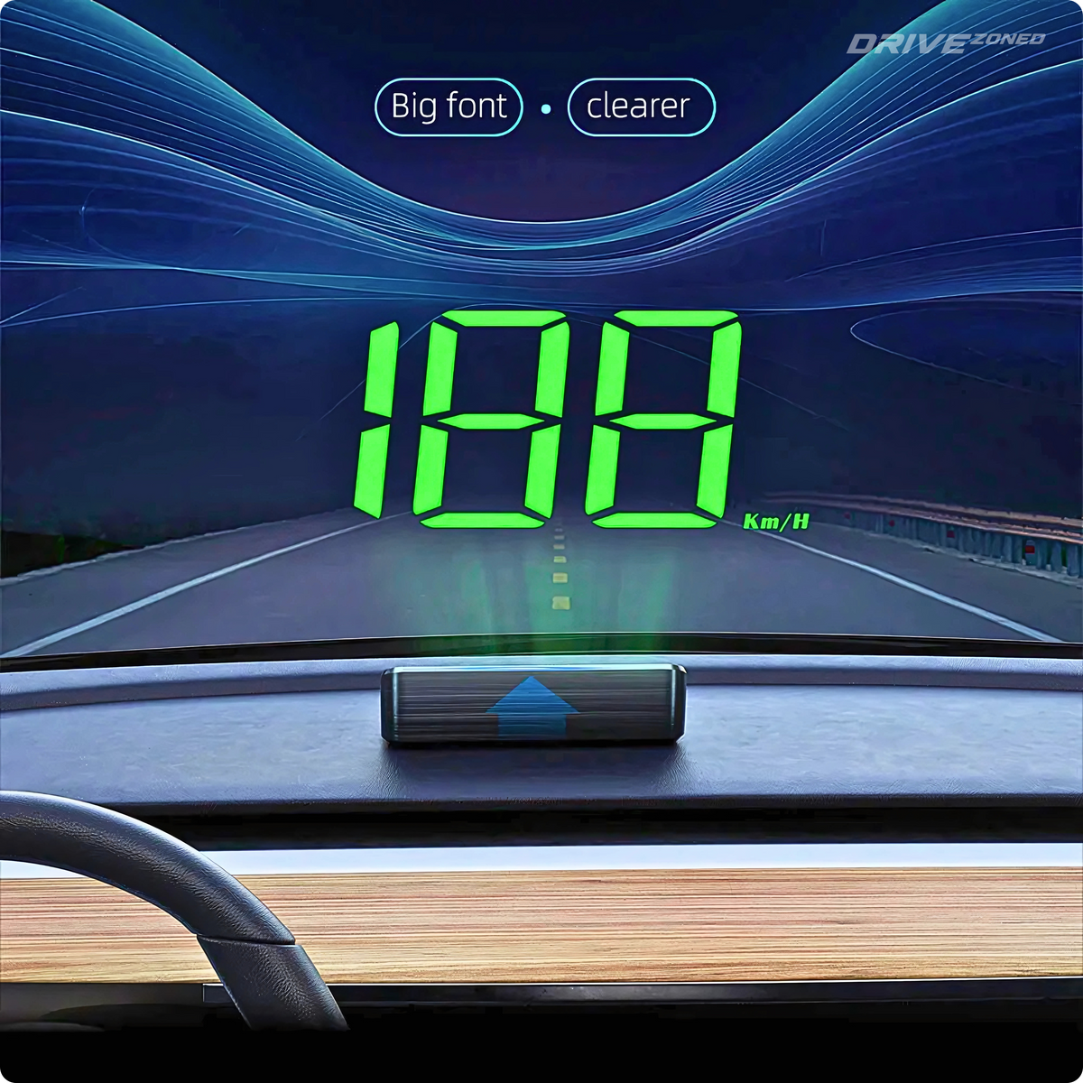 DriveZoned™ Head Up Display