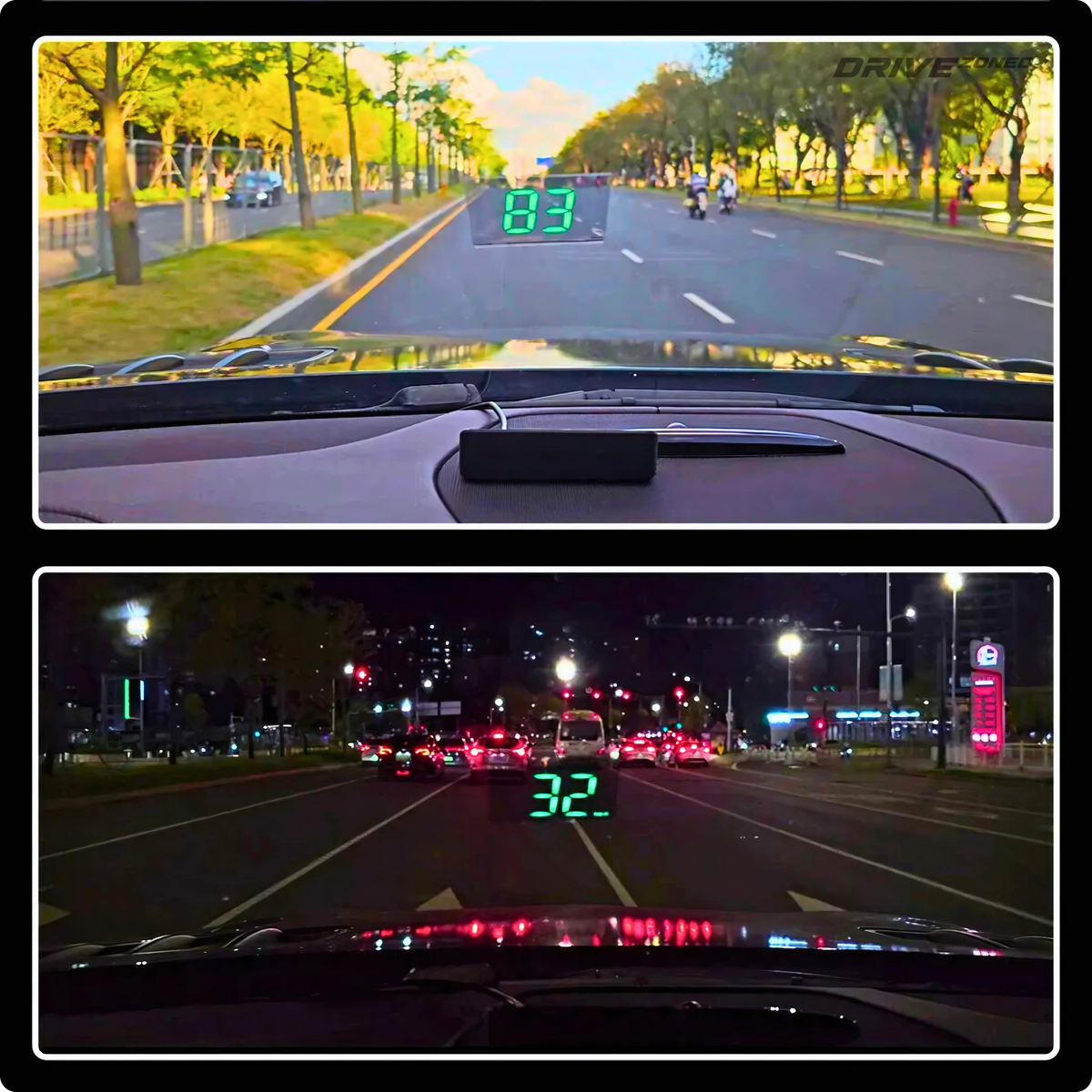 DriveZoned™ Head Up Display