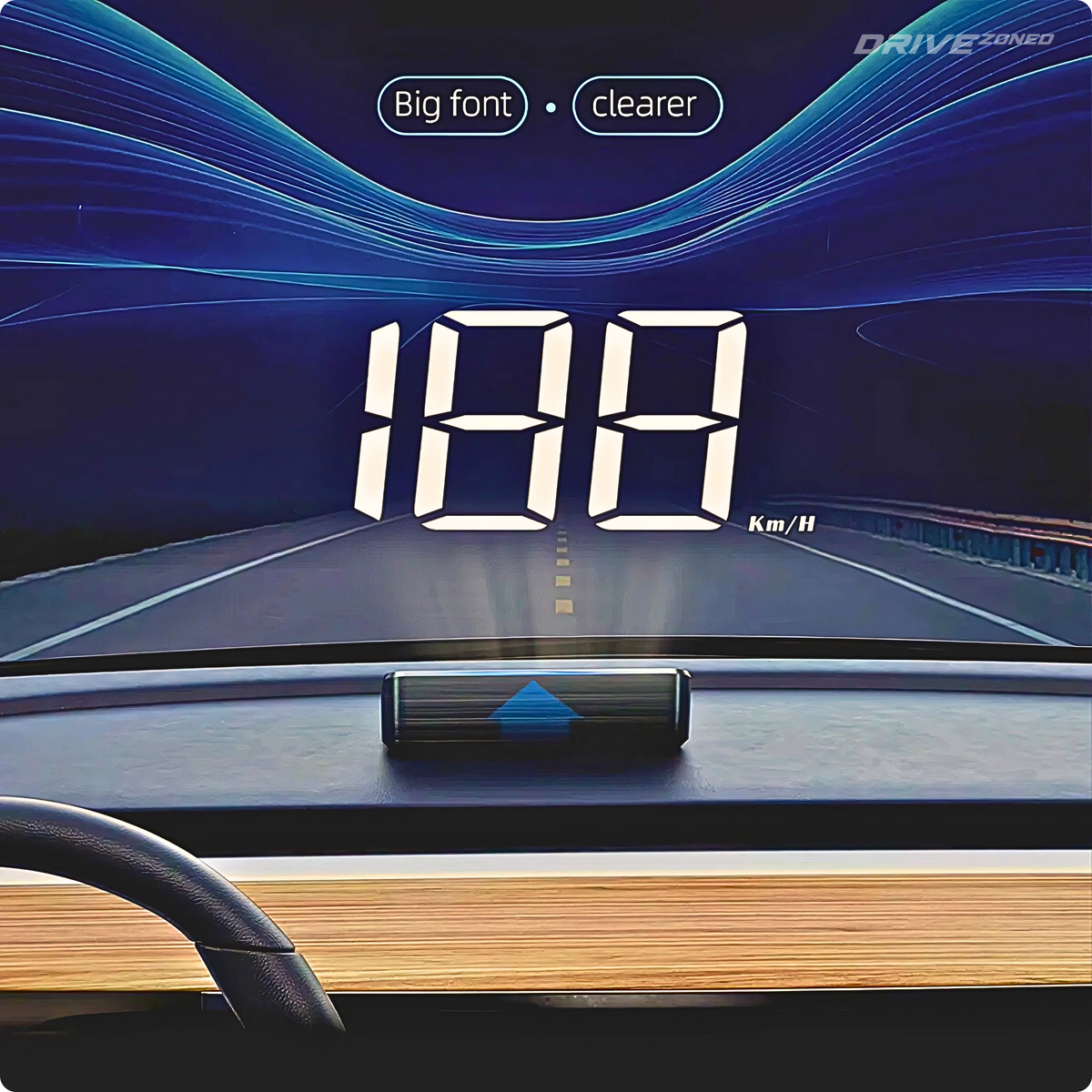 DriveZoned™ Head Up Display