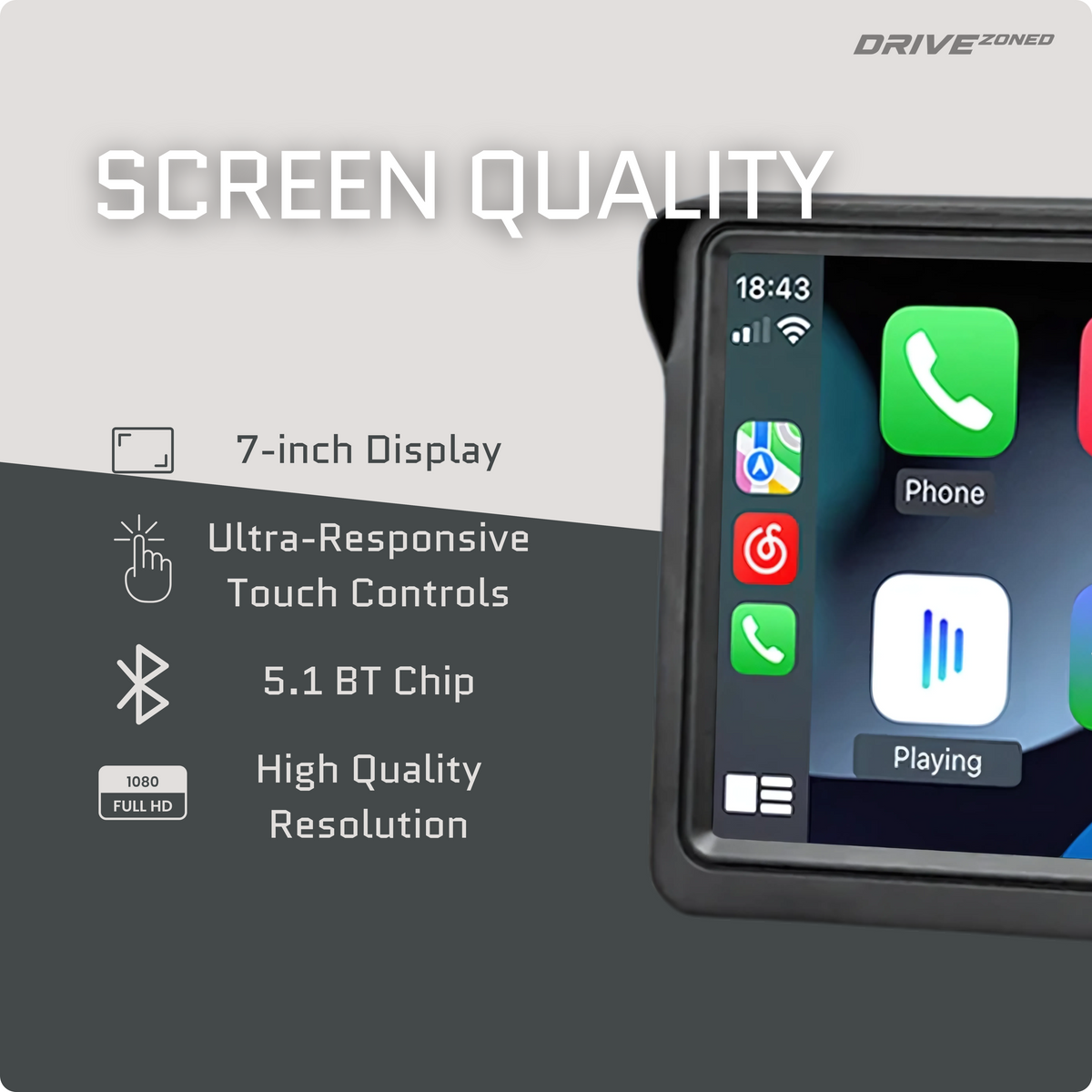 DriveZoned™ CarPlay Elite 7